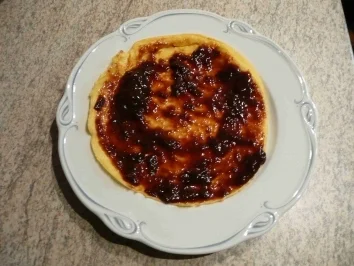 Eierspeisen : Pfannkuchen mit Pflaumenmus - Rezept - Bild Nr. 2