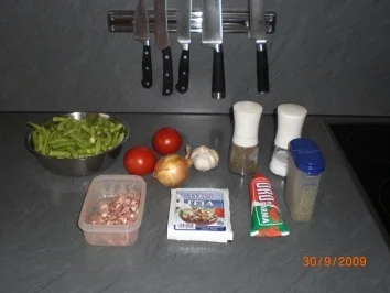 Bohnenpfännchen griechisch - Rezept - Bild Nr. 2