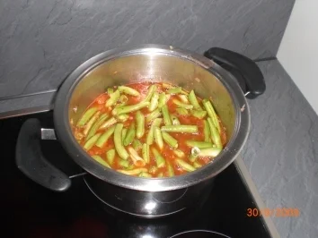 Bohnenpfännchen griechisch - Rezept - Bild Nr. 8