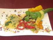 Badische Maultaschen an gebratenem Pecorino - Rezept