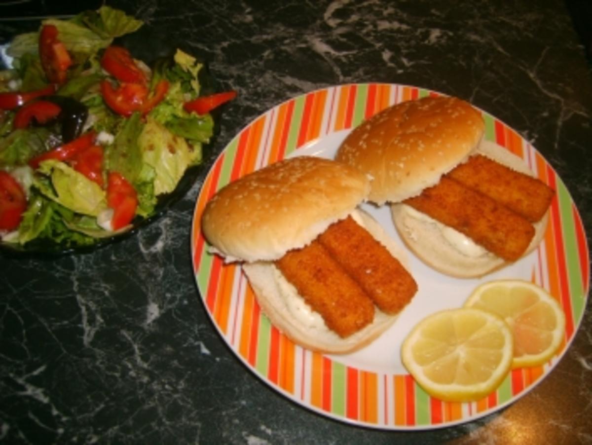 Schnelle Fischburger - Rezept - Bild Nr. 2
