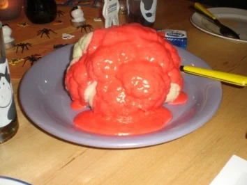 Rezept: Halloween Blumenkohl ( oder Gehirn ) Bild Nr. 2 Halloween Blumenkohl ( oder Gehirn ) - Rezept - Bild Nr. 2