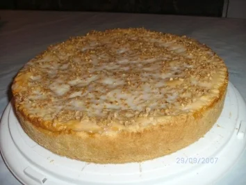 Gedeckter Apfelkuchen ....mit Rumäpfel - Rezept