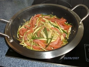 Rezept: Gefüllte Steaks auf Gemüse Bild Nr. 3 Gefüllte Steaks auf Gemüse - Rezept - Bild Nr. 3