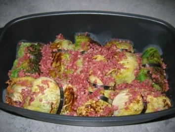 Rezept: (Wirsing)Kohlrouladen Bild Nr. 8 (Wirsing)Kohlrouladen - Rezept - Bild Nr. 8