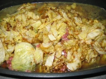 Rezept: (Wirsing)Kohlrouladen Bild Nr. 9 (Wirsing)Kohlrouladen - Rezept - Bild Nr. 9