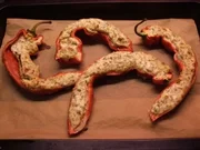 Griechische Spitzpaprika mit Schafskäse - Rezept