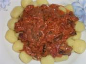 Gnocchi mit Champignon-Tomatensauce Dida's Art - Rezept