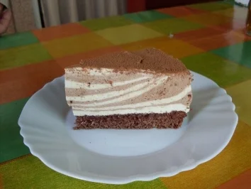 Marmorierte Quark / Topfentorte - Rezept - Bild Nr. 3