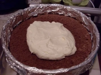 Marmorierte Quark / Topfentorte - Rezept - Bild Nr. 11