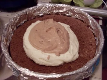 Marmorierte Quark / Topfentorte - Rezept - Bild Nr. 12