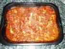 Zucchini mit Meetfüllung - Rezept