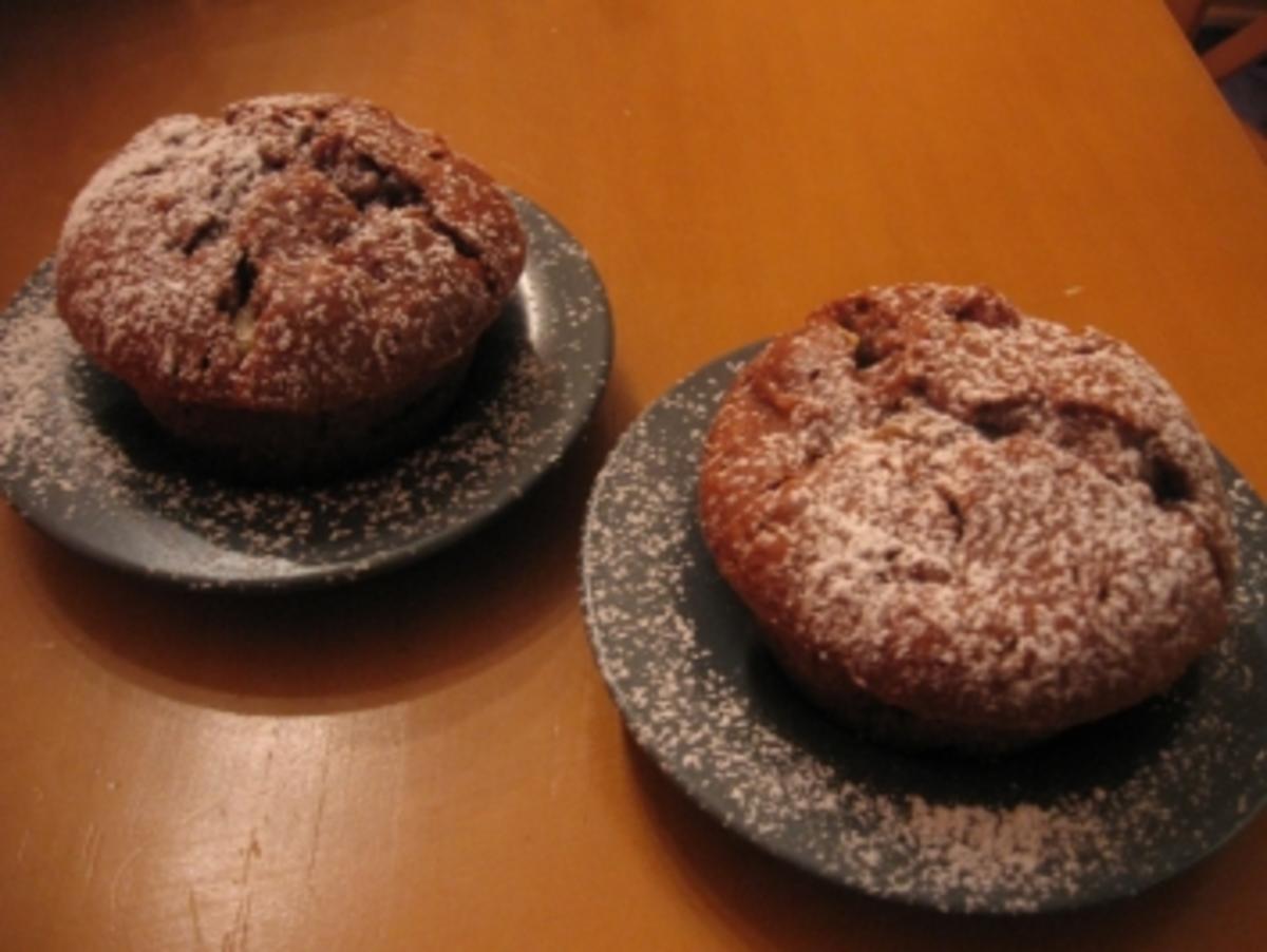 Schoko-Apfel-Milka-Muffins - Rezept - Bild Nr. 2