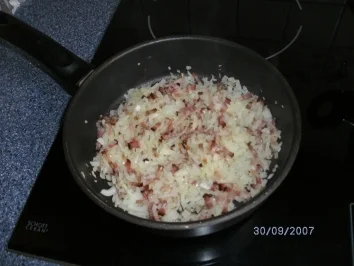 Matjes mit Böhnchen und Speckstippe - Rezept - Bild Nr. 2