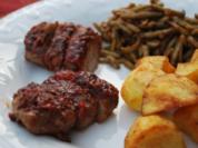 Lammrücken mit Tomaten-Honig-Kruste - Rezept