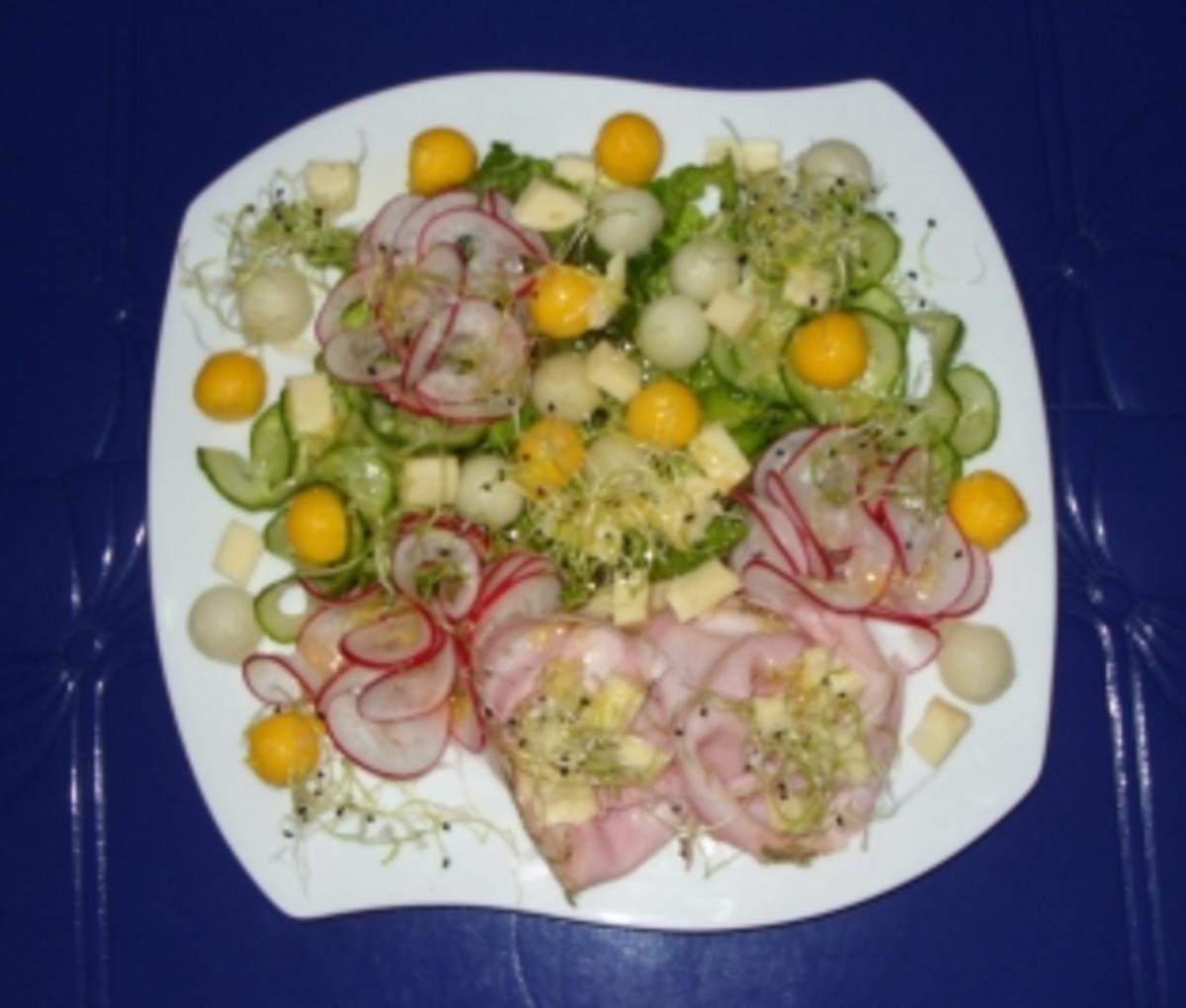 Herbstsalat für die Sinne - Rezept mit Bild - kochbar.de