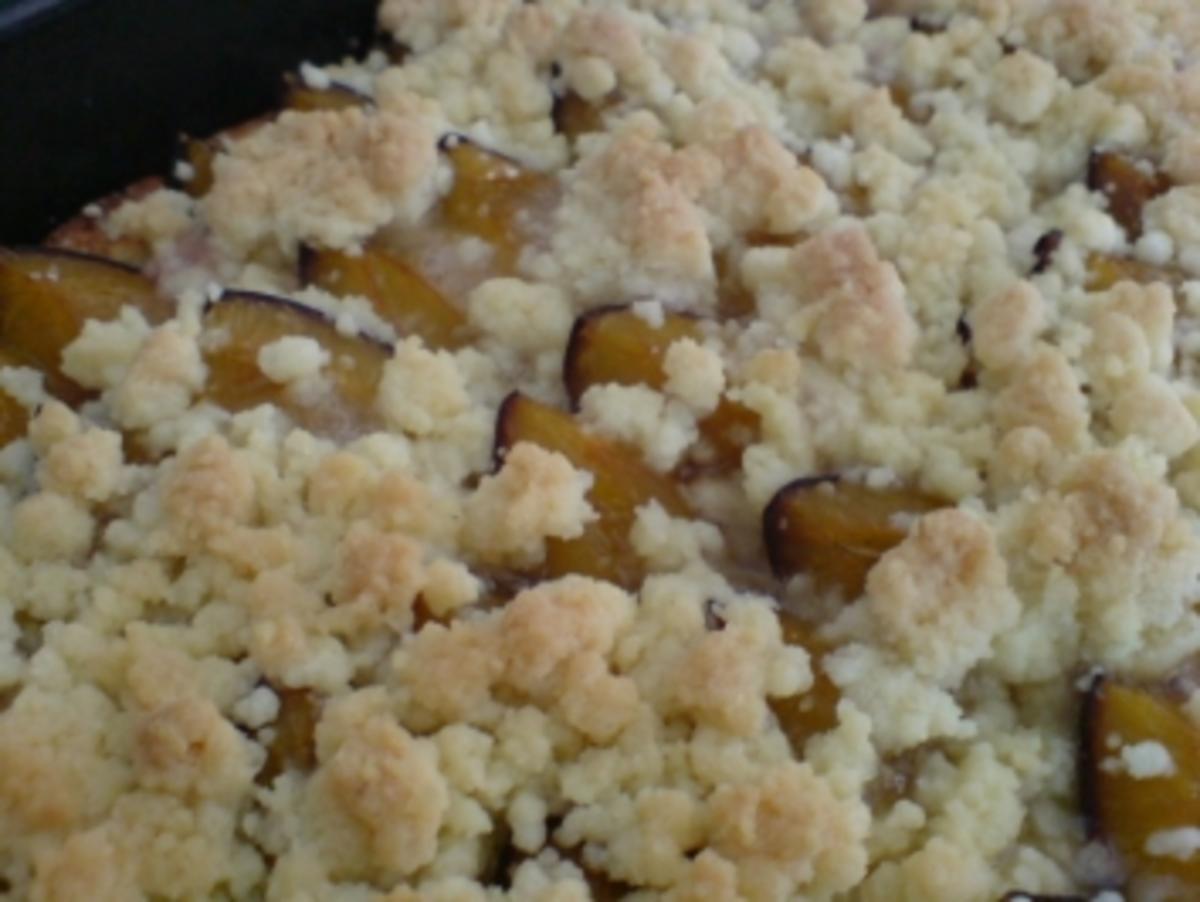 Pflaumenkuchen mit Zimtstreuseln - Rezept - Bild Nr. 2