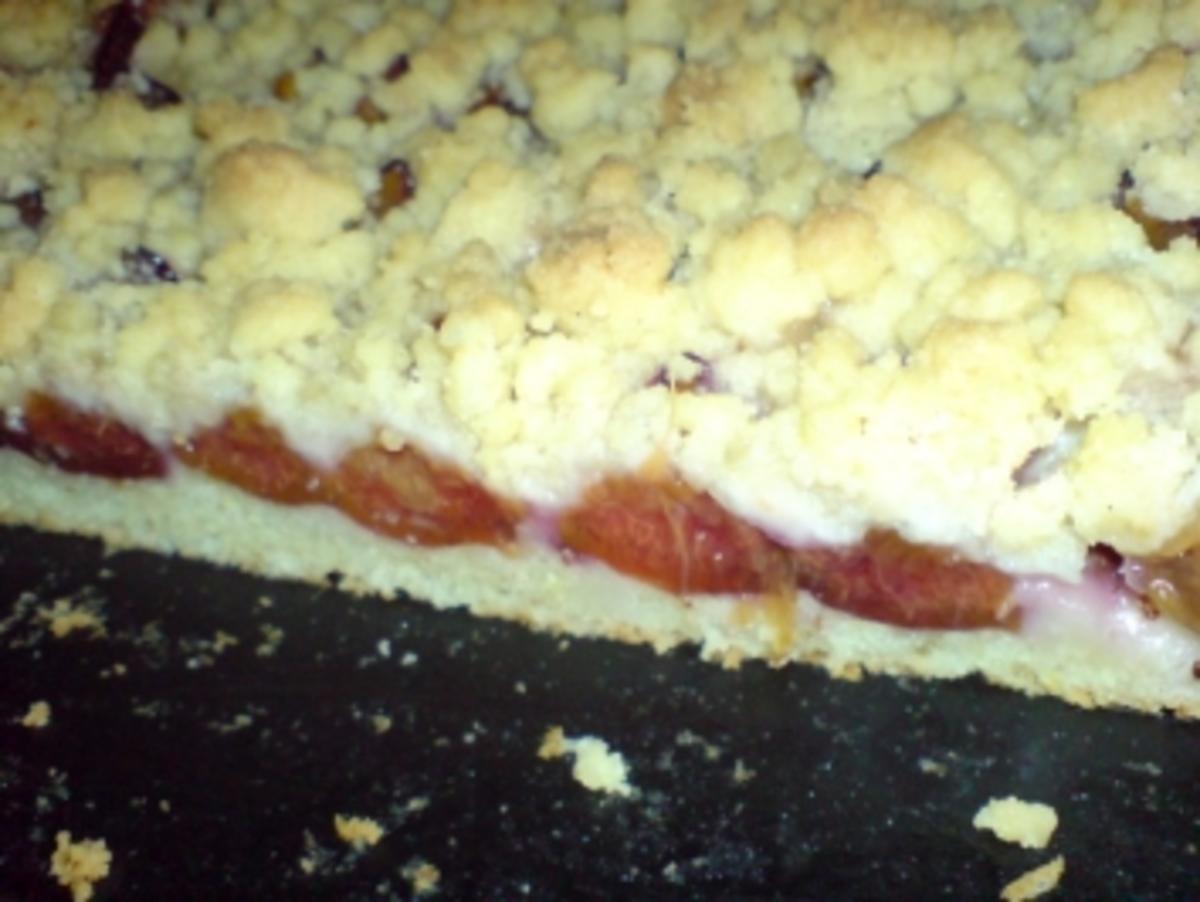 Pflaumenkuchen mit Zimtstreuseln - Rezept Gesendet von loewe_bs