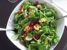 Feldsalat mit Honig-Senf-Dressing - Rezept