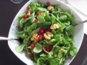 Feldsalat mit Honig-Senf-Dressing - Rezept