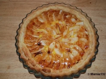 Rezept: Apfel-Tarte auf spanische Art Apfel-Tarte auf spanische Art - Rezept