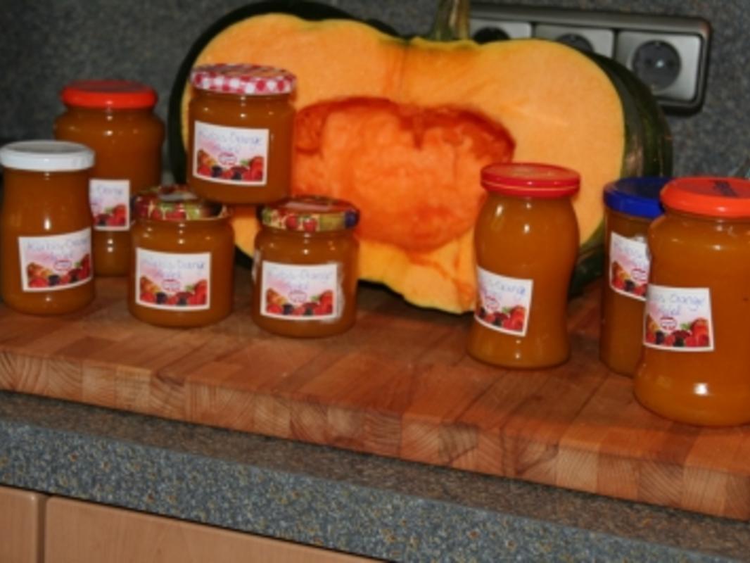 Kürbis-Orangen-Apfel-Marmelade - Rezept - kochbar.de Kürbis-Orangen-Apfel-Marmelade - Rezept - kochbar.de