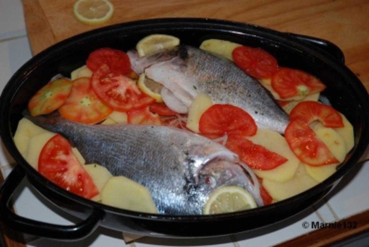 Dorade aus dem Ofen - Rezept - Bild Nr. 7