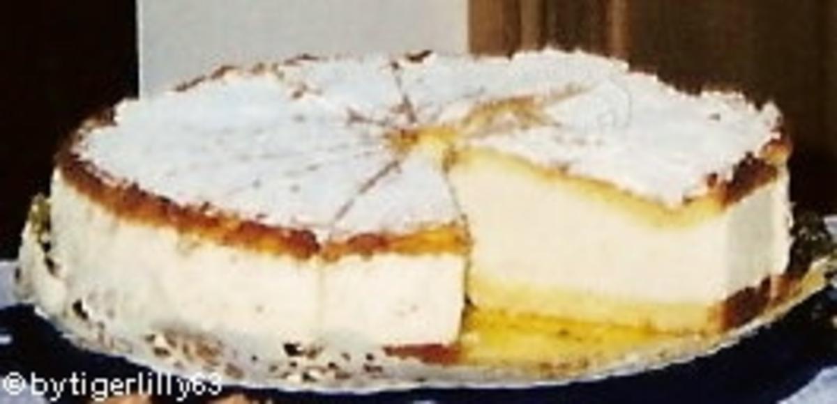 Zitronen-Quark-Sahne-Torte - Rezept