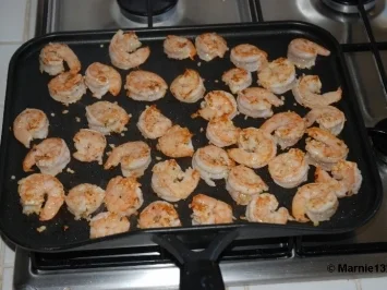 Rezept: Knoblauchgarnelen a la Plancha ( aus der Pfanne) Knoblauchgarnelen a la Plancha ( aus der Pfanne) - Rezept