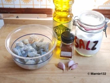 Rezept: Knoblauchgarnelen a la Plancha ( aus der Pfanne) Bild Nr. 2 Knoblauchgarnelen a la Plancha ( aus der Pfanne) - Rezept - Bild Nr. 2