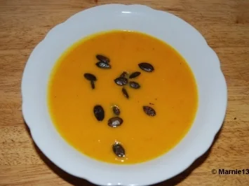 Kürbiscremesuppe exotisch - Rezept