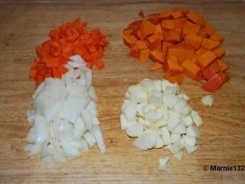 Kürbiscremesuppe exotisch - Rezept - Bild Nr. 3