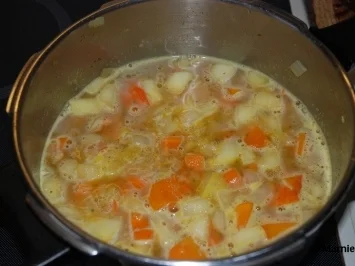 Kürbiscremesuppe exotisch - Rezept - Bild Nr. 6