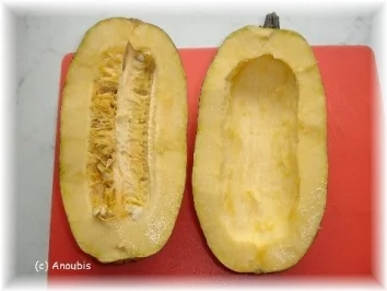 Salat - Salat mit Spaghetti-Kürbis - Rezept - Bild Nr. 3