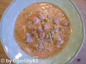 Pizza-Suppe "scharf" - Rezept