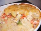 Gemüse-Kartoffel-Auflauf mit Fleischbeilage - Rezept - Bild Nr. 2