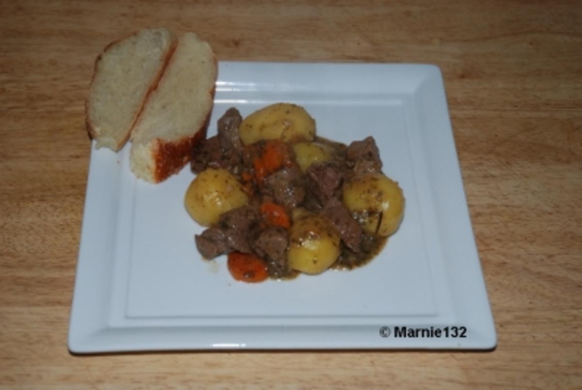 Lammragout auf spanische Art - Rezept