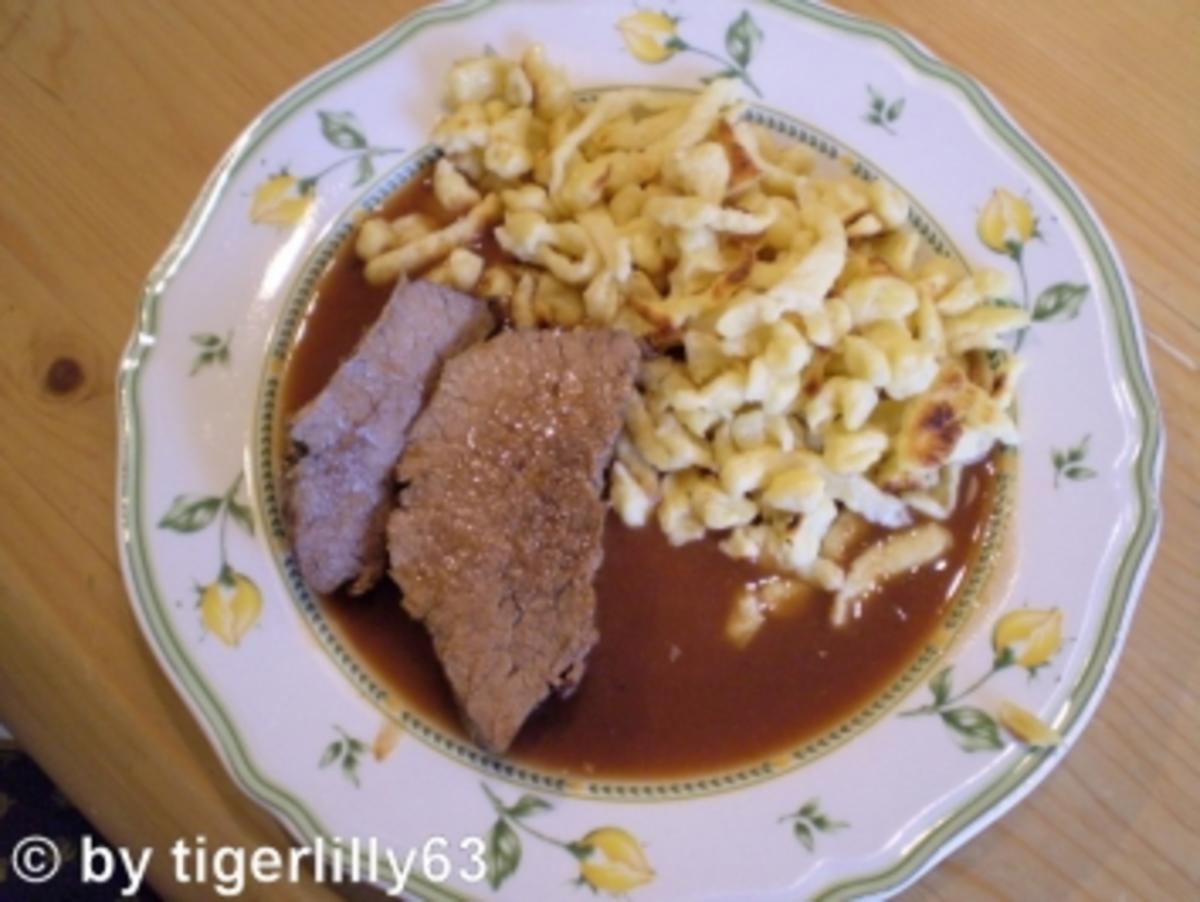 Bilder für Rinderbraten in Rotweinsauce - Rezept