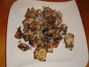 Brotrösti (Vogelheu) mit Schinken - Rezept - Bild Nr. 4