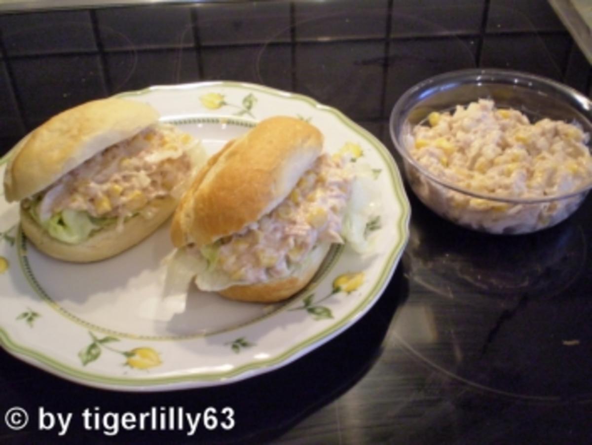 Leichtes Thunfisch-Sandwich - Rezept mit Bild - kochbar.de