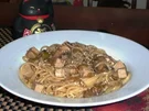 Asia Nudelpfanne mit Tofu auf die schnelle Art - Rezept