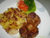 Kartoffelgratin mit Birnen und Speck - Rezept