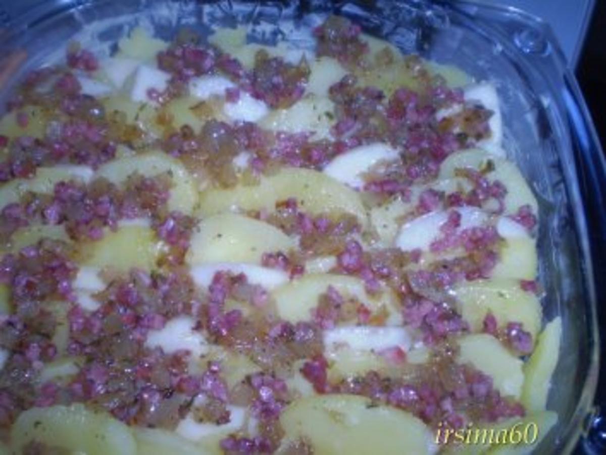 Kartoffelgratin mit Birnen und Speck - Rezept - Bild Nr. 5
