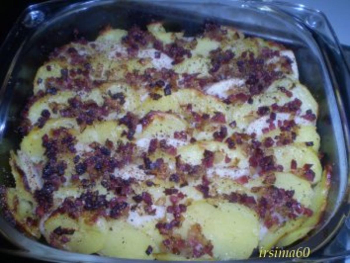 Kartoffelgratin mit Birnen und Speck - Rezept - Bild Nr. 6