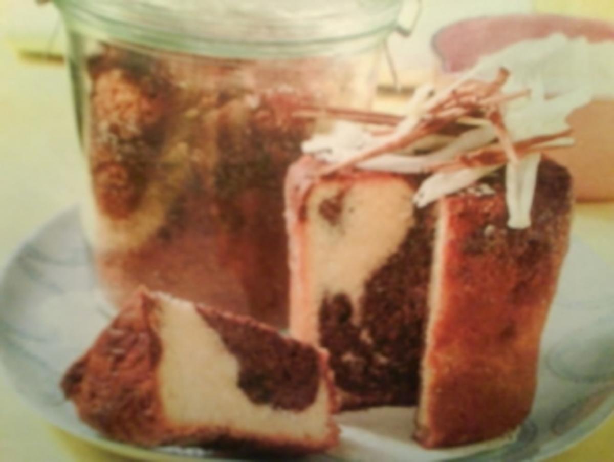 Mamorkuchen im Glas - Rezept
