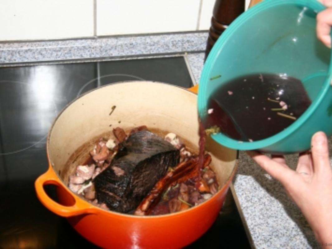 Burgunderbraten Bourguignon auf meine Art aus´m Pott - Rezept mit Bild - kochbar.de