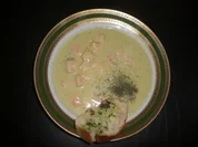 Gurkensuppe mit Lachs - Rezept