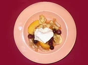 Frisches Obst auf Kokosbett - Rezept