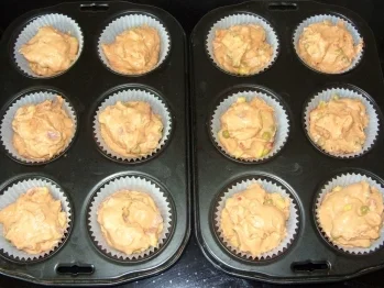 Kleingebäck - Pizza-Muffins - Rezept - Bild Nr. 3