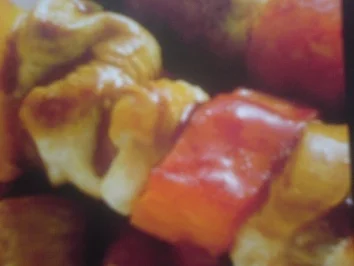 Rezept: Kreolischer Geflügel-Früchte -Spieß Bild Nr. 2 Kreolischer Geflügel-Früchte -Spieß - Rezept - Bild Nr. 2